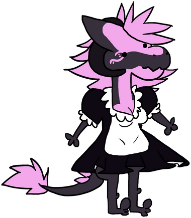 Art Gift from TubbyTubs on Discord for buying a wickerbeast maid outfit on stream