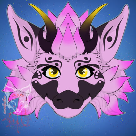 Donation goal piece by emredfeather on discord for GraveyardGrowls