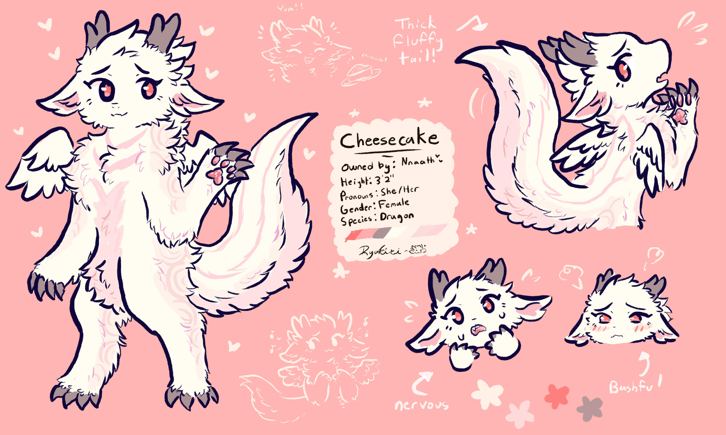 Ref Sheet by @RyukiriDragon on Twitter